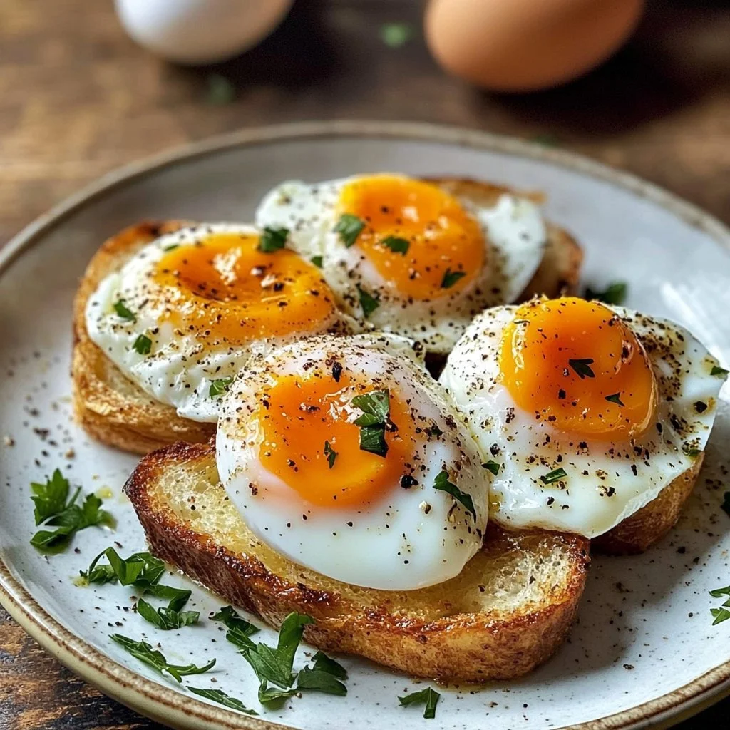 Air Fryer Poached Eggs