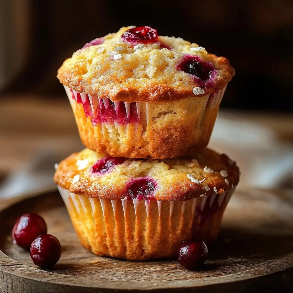 Cranberry Orange Breakfast Muffins