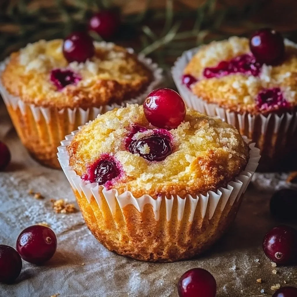 Cranberry Orange Breakfast Muffins