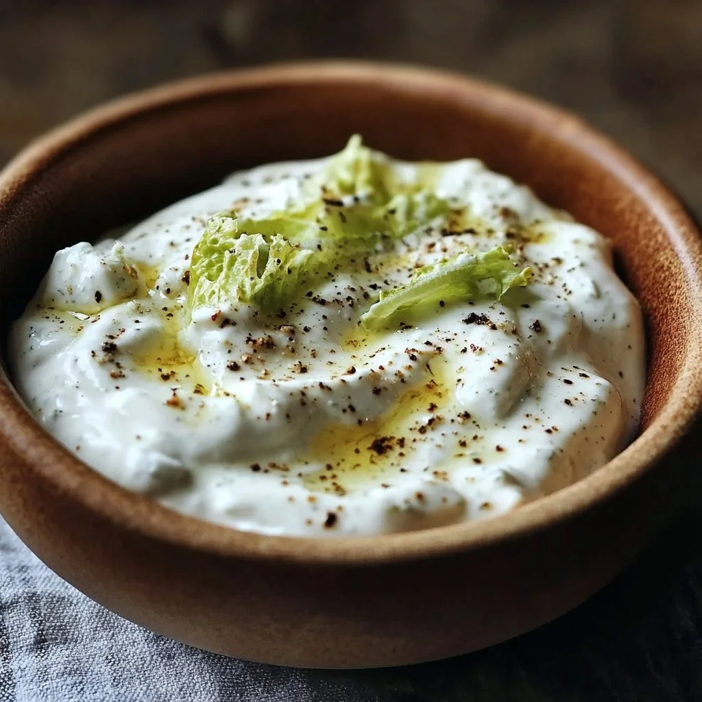 Creamy Greek Yogurt Caesar Dressing