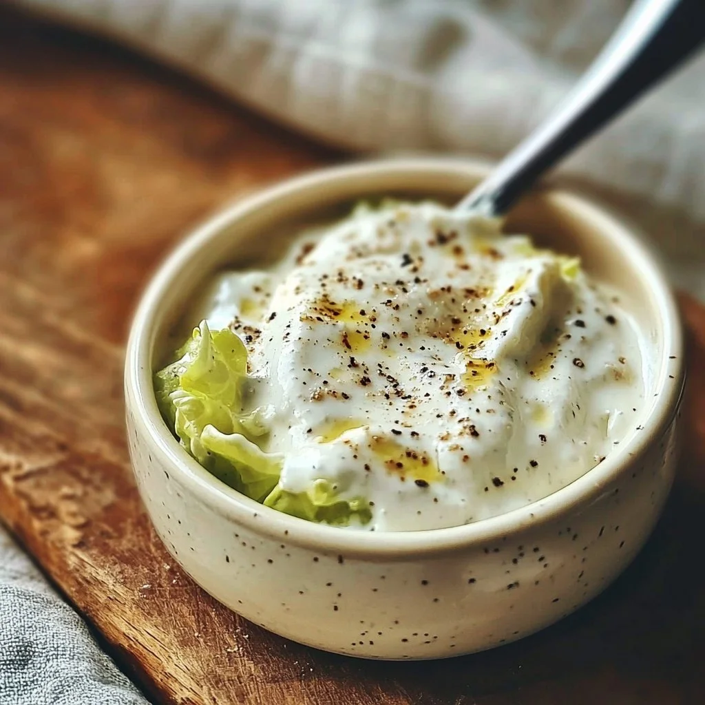 Creamy Greek Yogurt Caesar Dressing