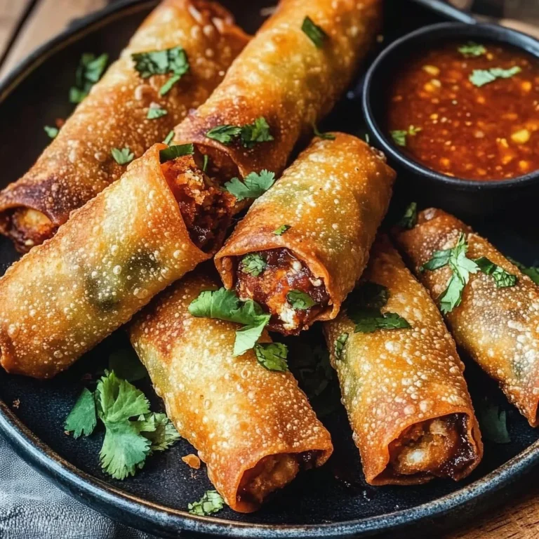 Crispy Baked Southwest Chicken Eggrolls with Spicy Dipping Sauce 7 crispy baked southwest chicken eggrolls with spicy 2026 01 30 194707 1