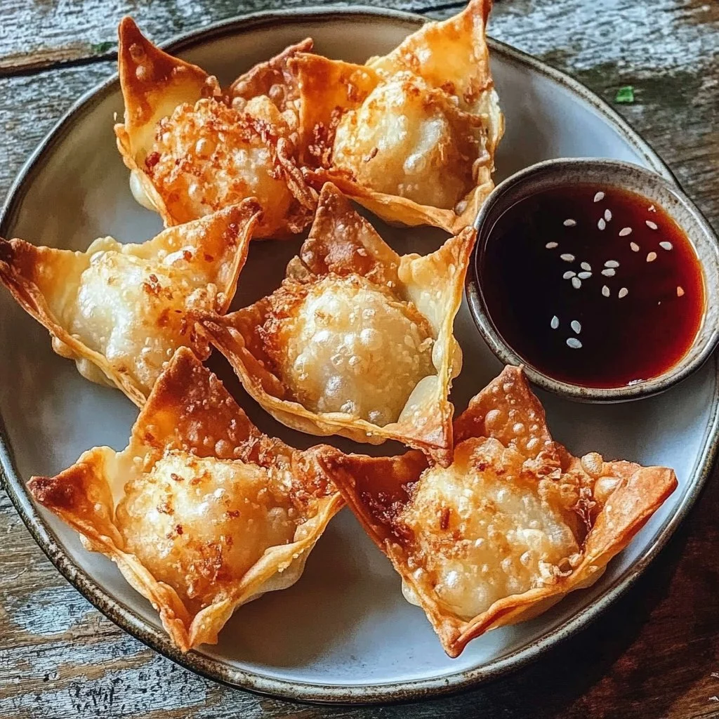 Crispy Crab Rangoon Bombs 6 Crispy Crab Rangoon Bombs