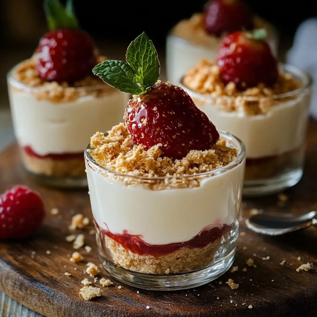 No-Bake Cheesecake Parfaits