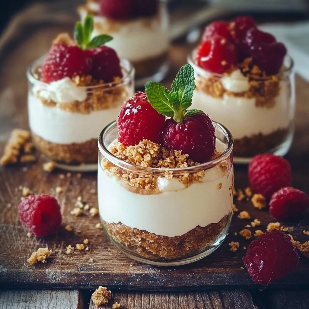 No-Bake Cheesecake Parfaits