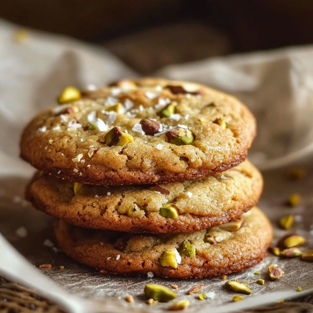 Soft & Chewy Pistachio Cookies