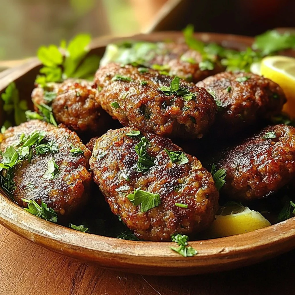 Tasty Lebanese Kafta